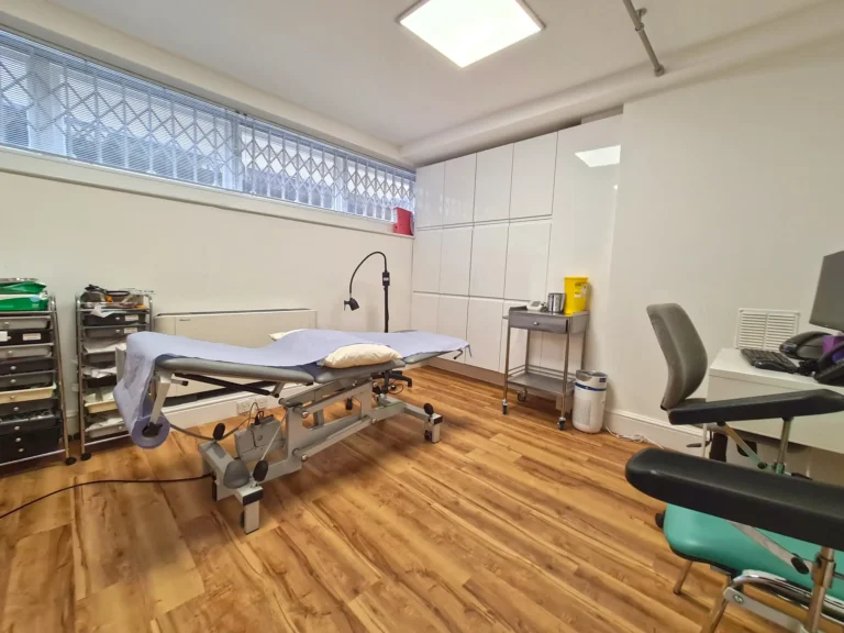 City Walk In Clinic interior treatment room