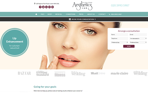 Aesthetics Lab Before