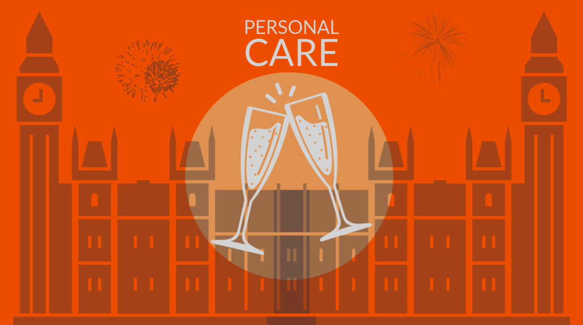 Cheers for personal care is recognised as a separate business sector