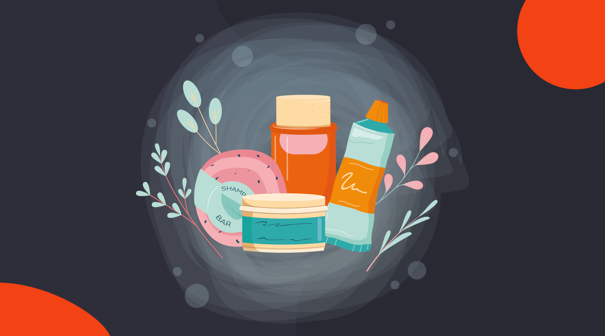 sustainable beauty illustration