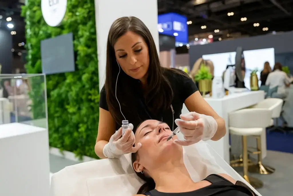 An image of a live demonstration at the CCR event