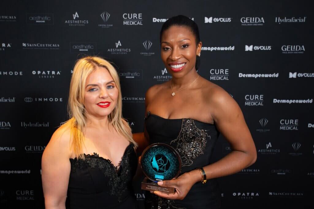 previous winners at the Aesthetic Medicine Awards