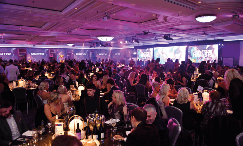 a look inside the The British Hair, Beauty & Barbering Awards