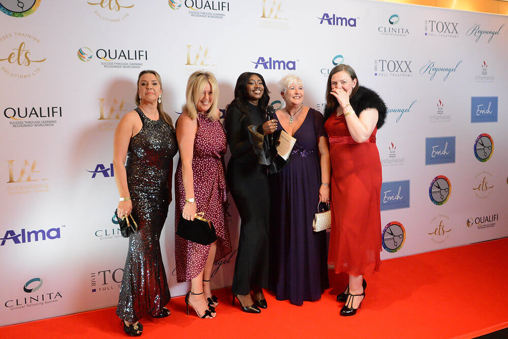 Attendees at the SOS Beauty Awards