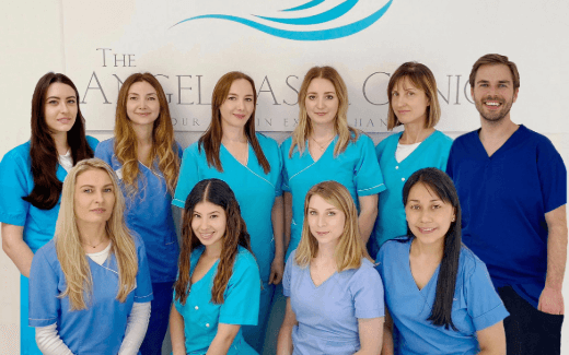Angel Laser Clinic desk