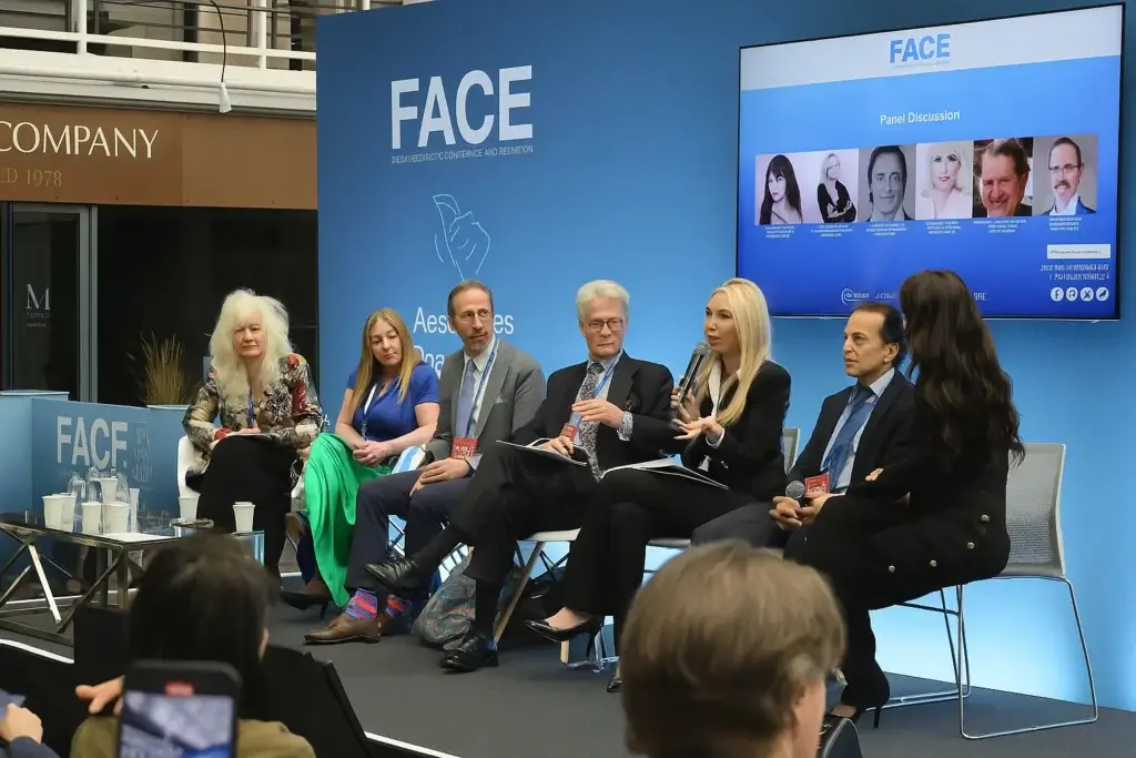 image of the FACE panel last year to promote FACE 2026
