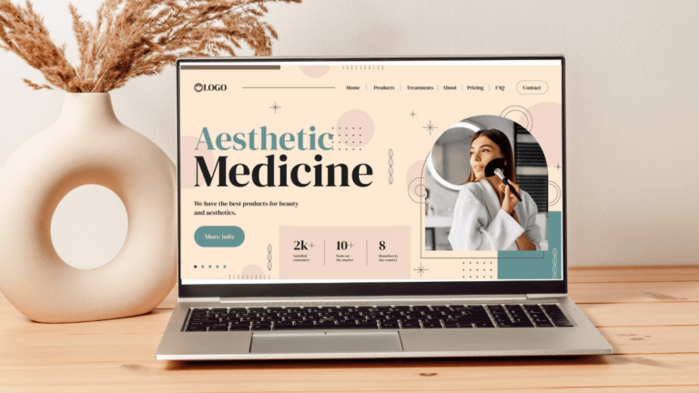 aesthetic clinic redesign project