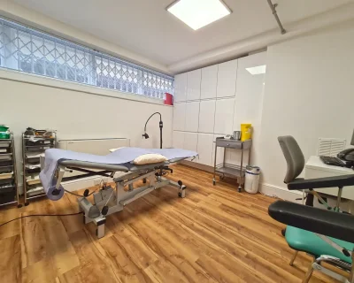 City Walk In Clinic interior treatment room